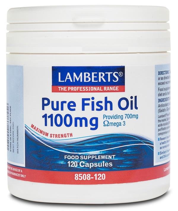 8508 120 Lamberts Aceite de Pescado Puro Acidos Grasos Esenciales