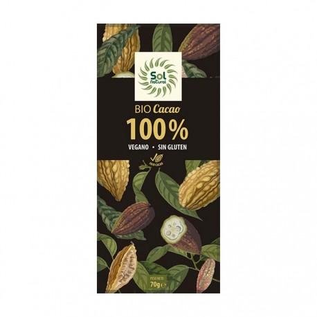chocolate vegano 100 cacao bio 1