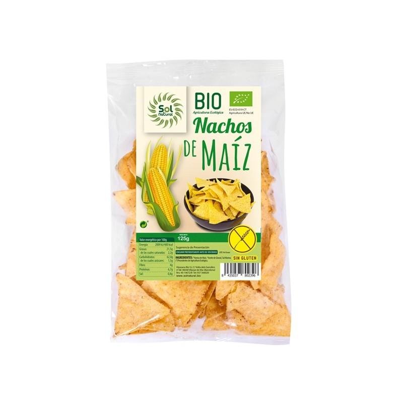 nachos de maiz natural sin gluten bio