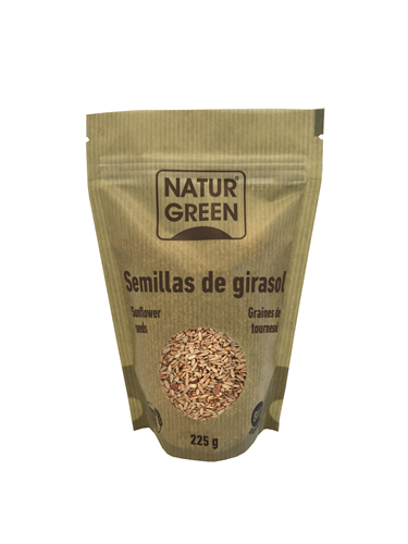 naturgreen semillas de girasol bio 225 g