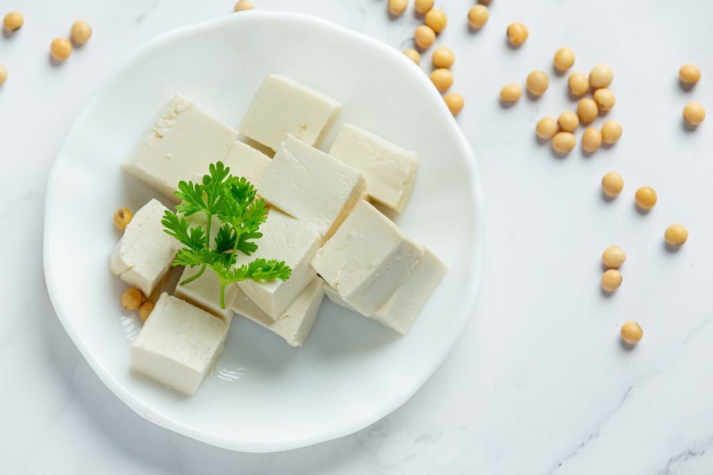 tofu made from soybeans food nutrition concept 1 min scaled